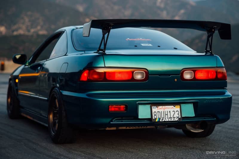 Meng Tea's B20 Turbo Acura Integra on NT05 Rear