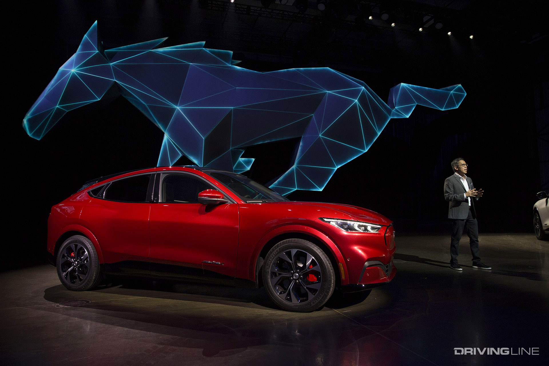 2021 Ford Mustang Mach-E Red
