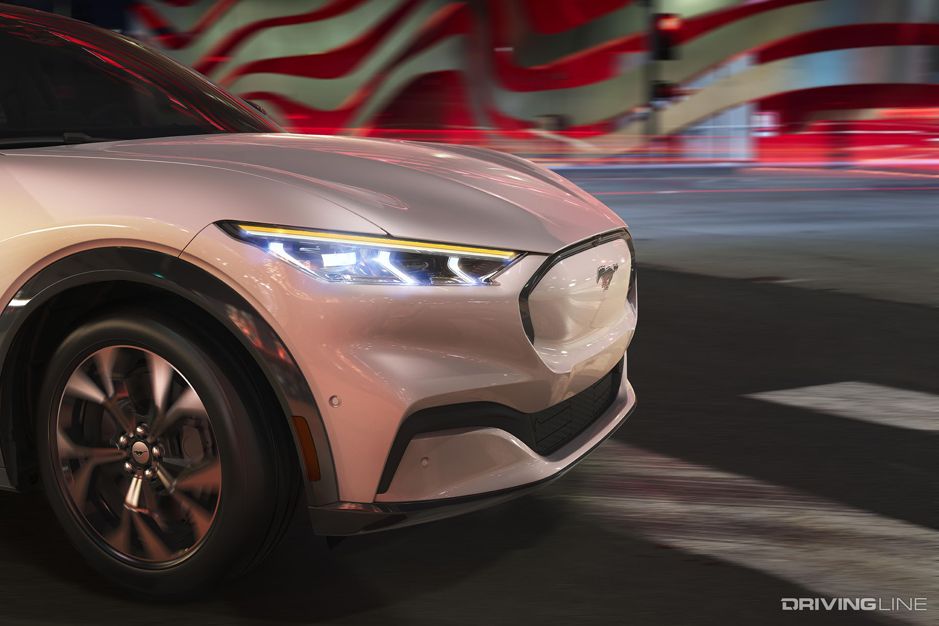 2021 Ford Mustan Mach-E White