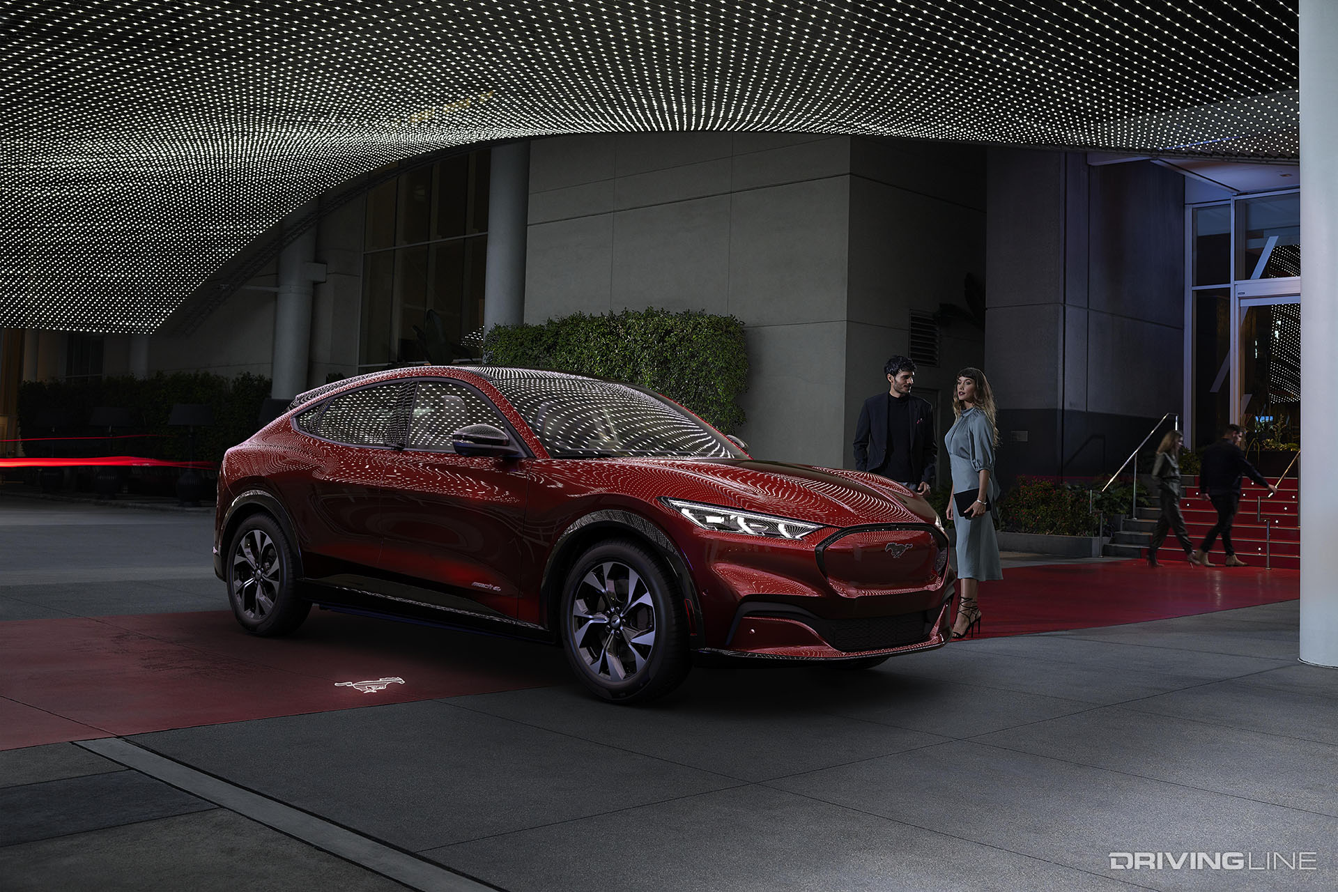 2021 Ford Mustang Mach-E Red