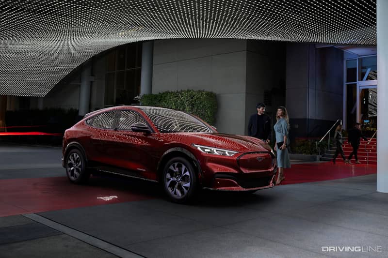 2021 Ford Mustang Mach-E Red