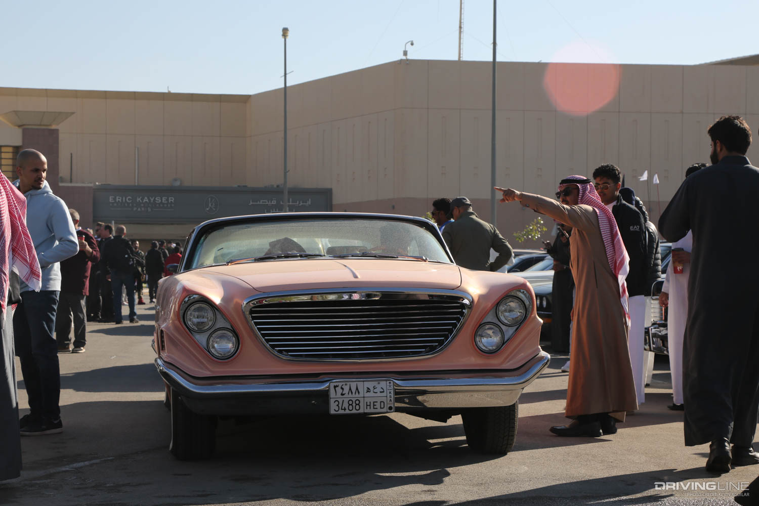 Cars and Coffee Riyadh, Saudi Arabia 1962 Chrysler 300