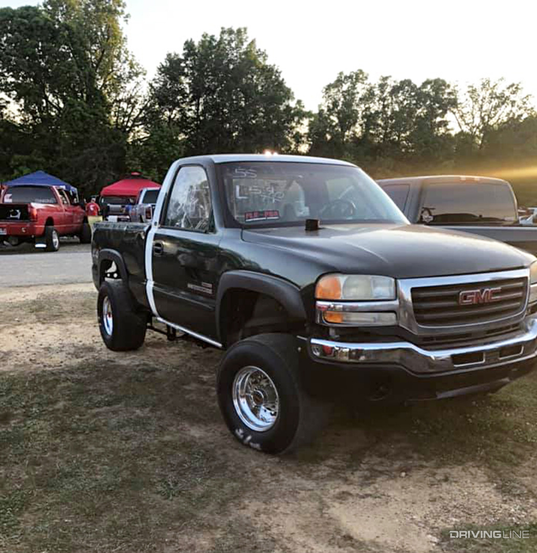 GMC Sierra Duramax Drag Truck