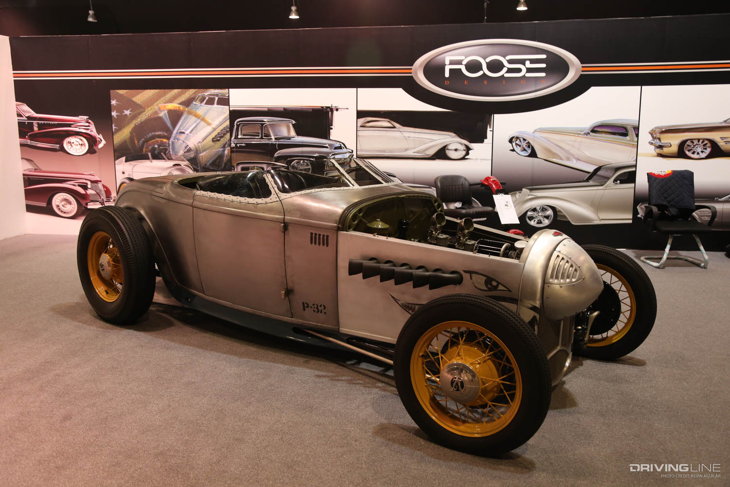 Global Auto Salon Riyadh, Saudi Arabia Chip Foose hot rod