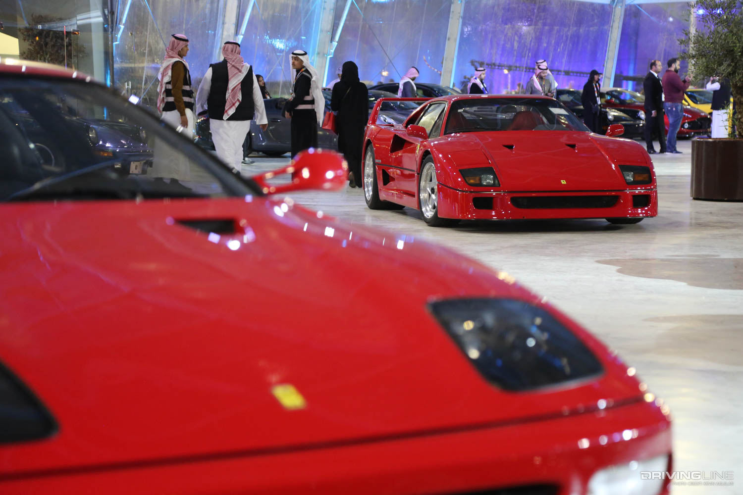 Global Auto Salon Riyadh, Saudi Arabia Ferrari F40