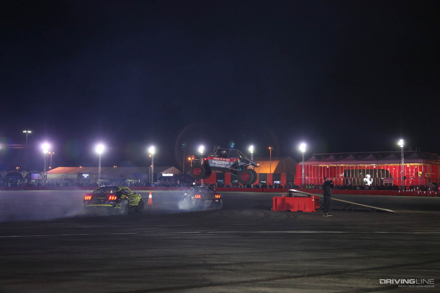 Global Auto Salon Riyadh, Saudi Arabia Team Nitto Hangtime stunt