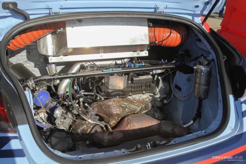 Hyundai RM19 rear engine