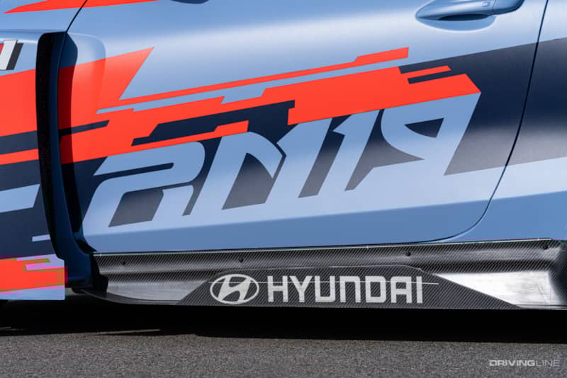 Hyundai RM19 Side livery