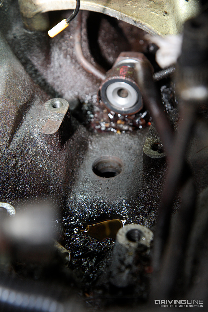 Power Stroke Fuel Pump Mounting Hole