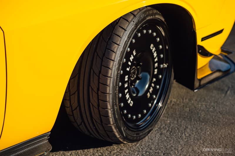 SRTBees Dodge Challenger Hellcat Centerline Wheels LP2 with Nitto NT555 G2