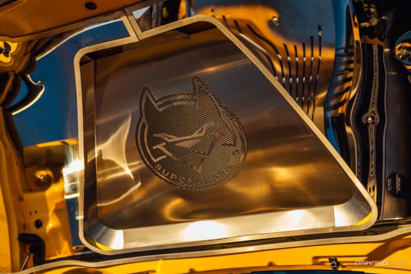 SRTBees Dodge Charger Hellcat Logo Underhood