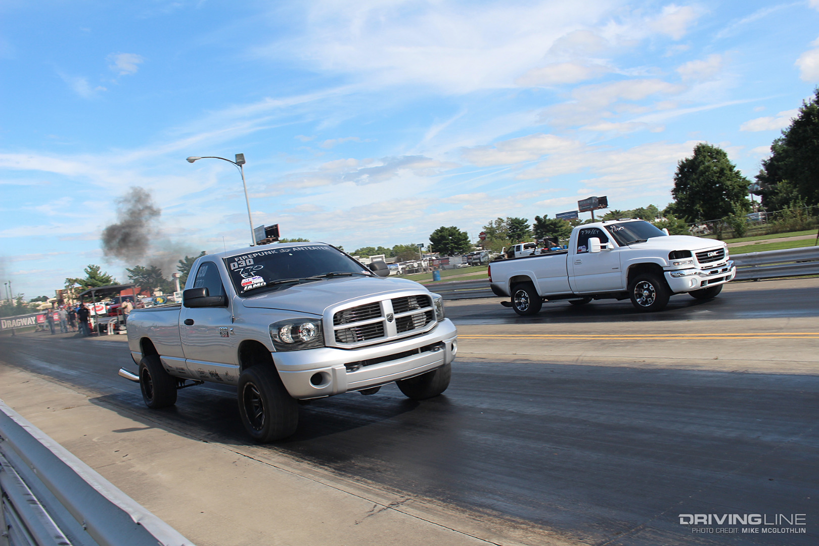 Dodge Ram 2500 Cummins Drag Race