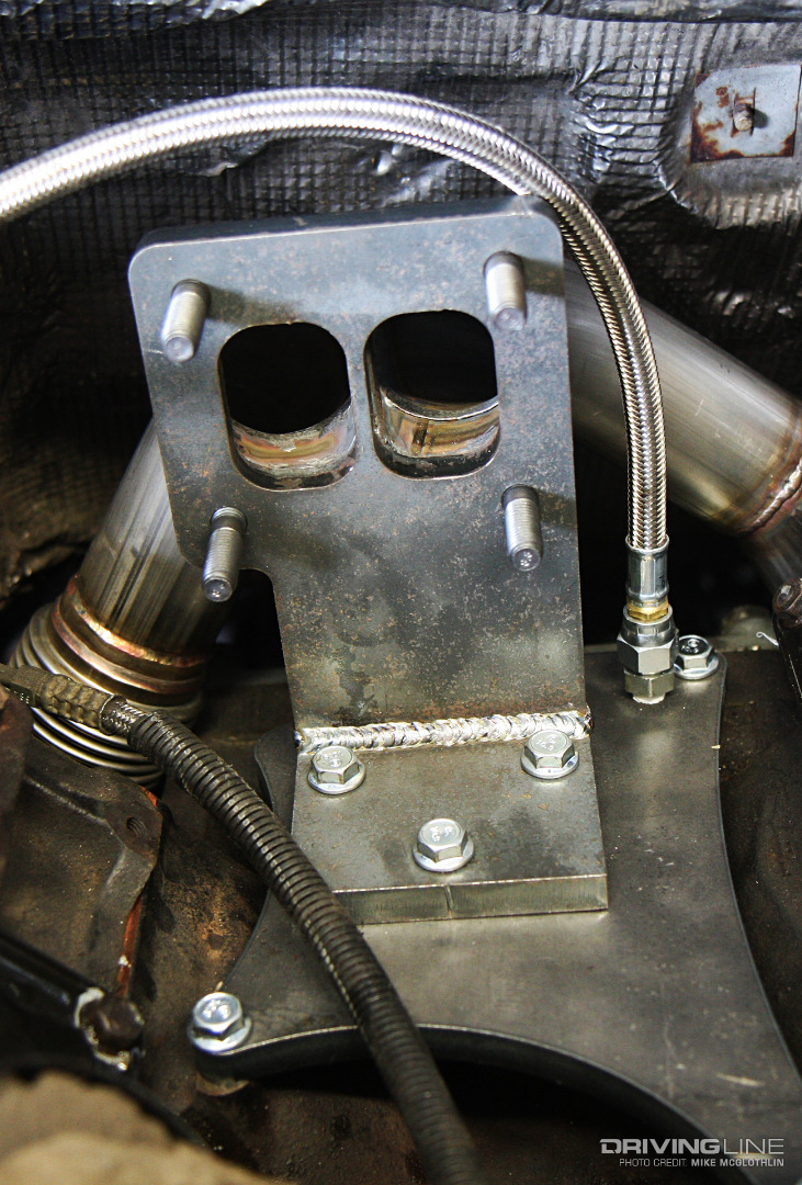 Exhaust Collector Turbo Up Pipe Assembly