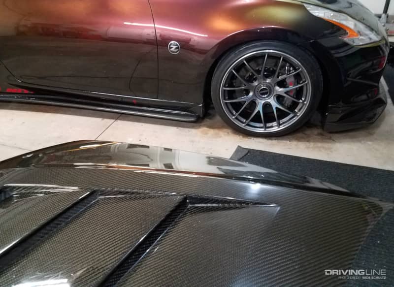 Refinishing Carbon Fiber DrivingLine