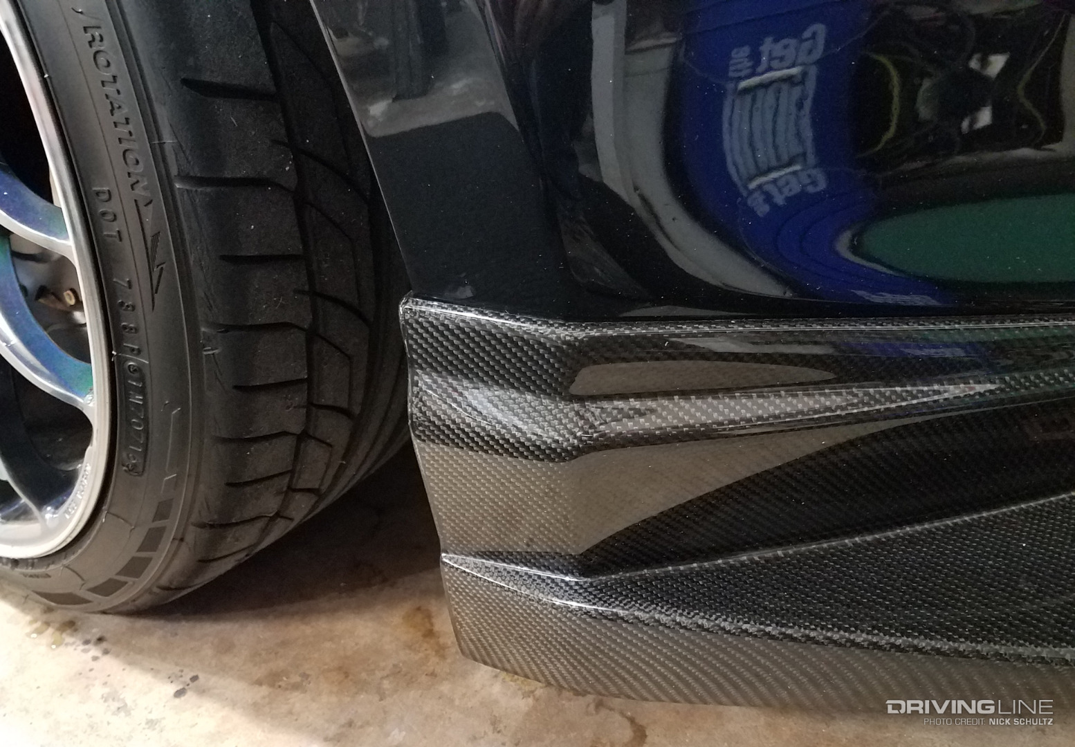 Nissan 370Z on Nitto NT555 G2 tires