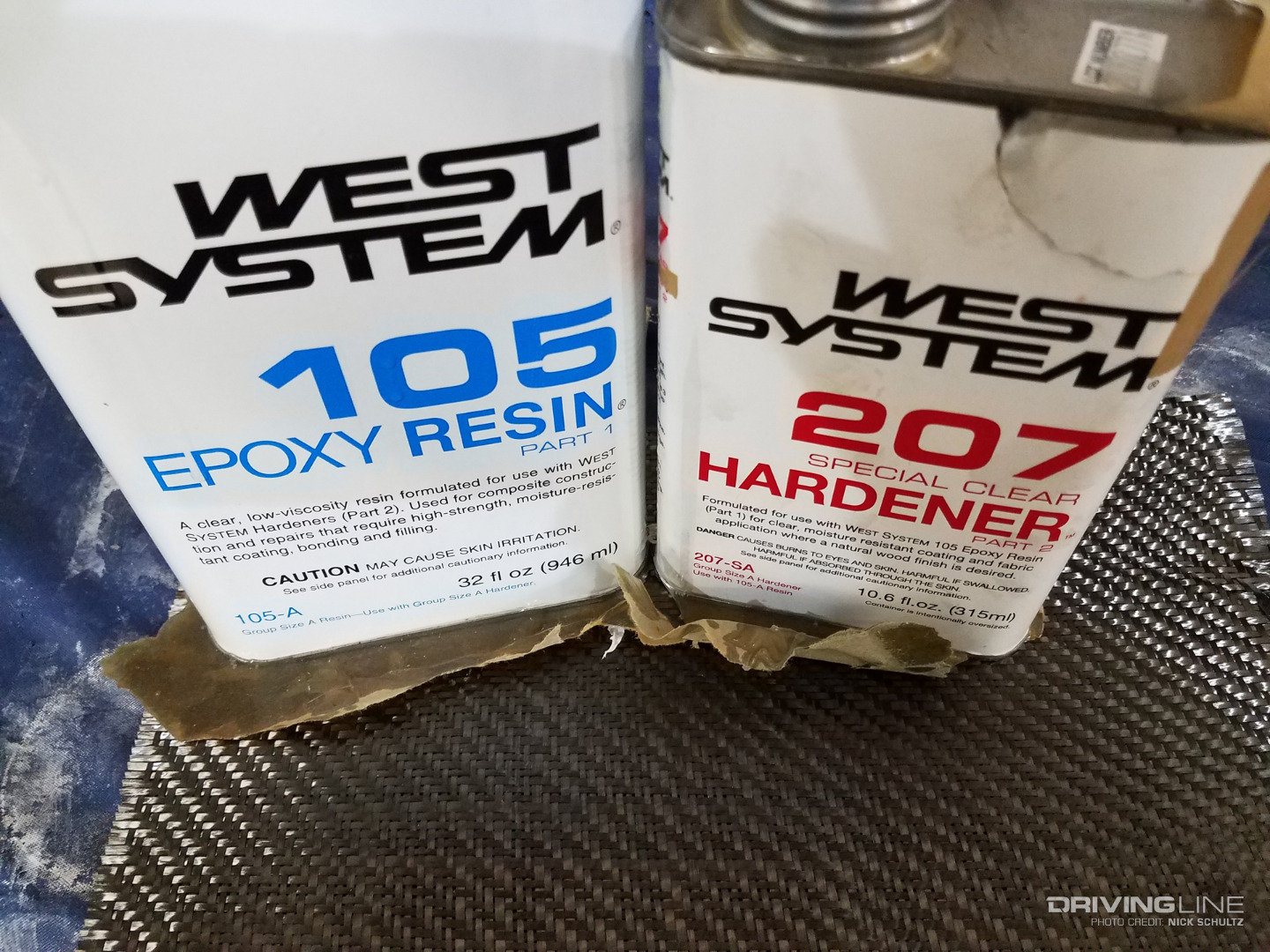 West System Epoxy Resin for Carbon
