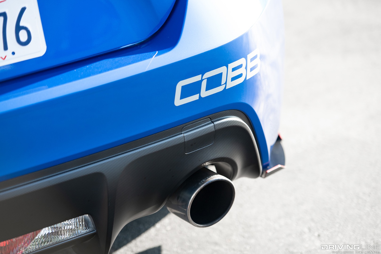 2013 Subaru BRZ exhaust pipe