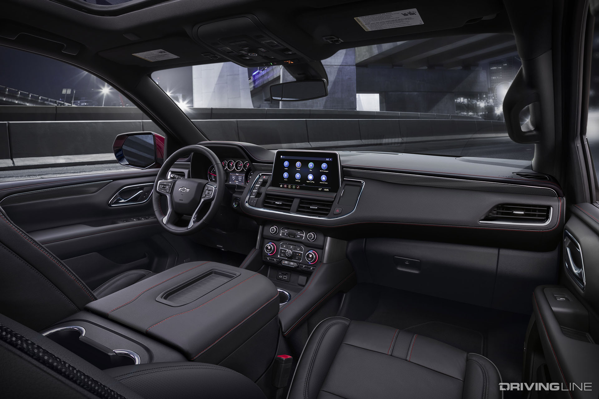 2021 Chevy Subruban Tahoe Interior Screen