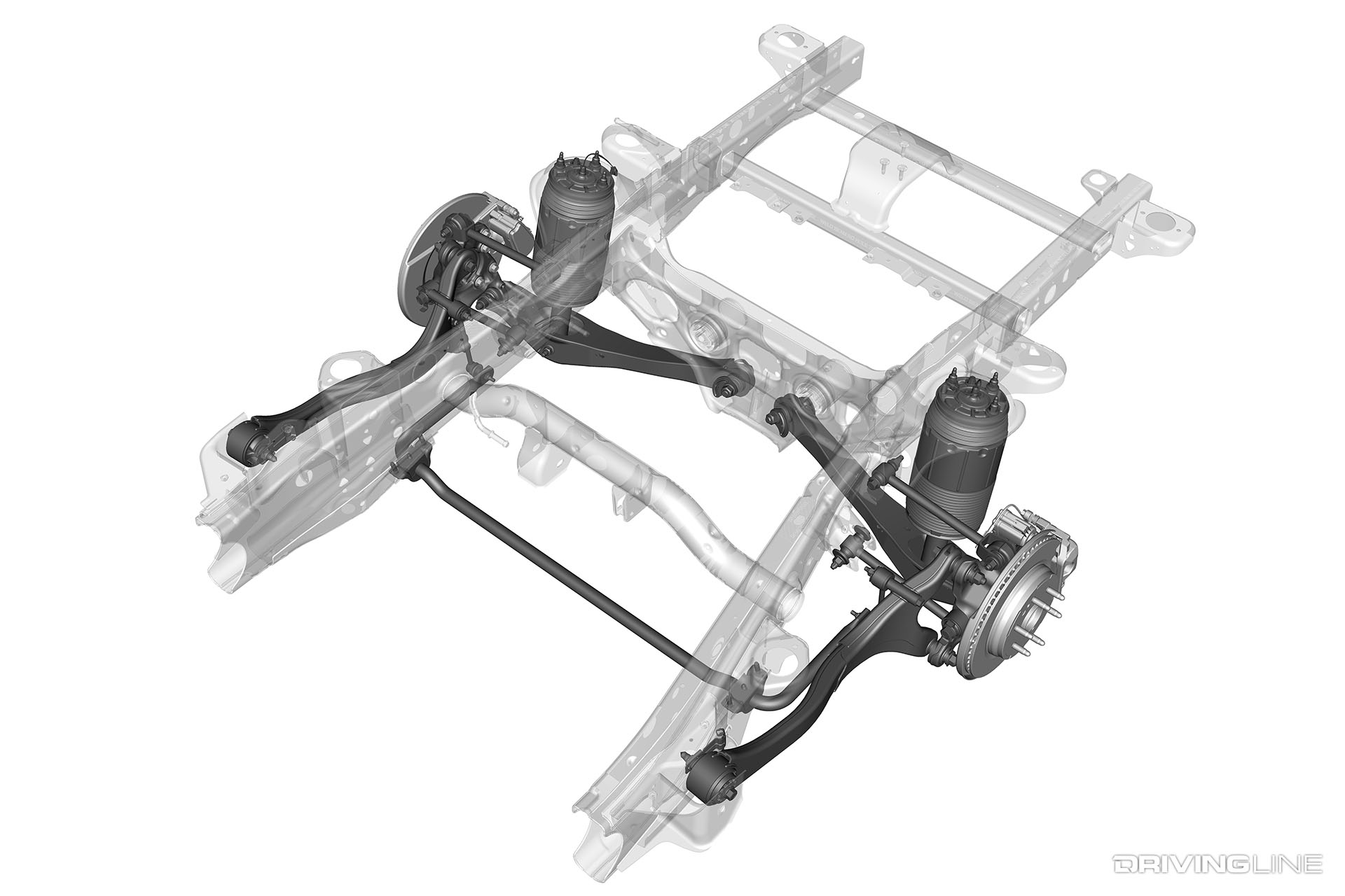 2021 Chevy Tahoe Suburban Rear IRS Suspension
