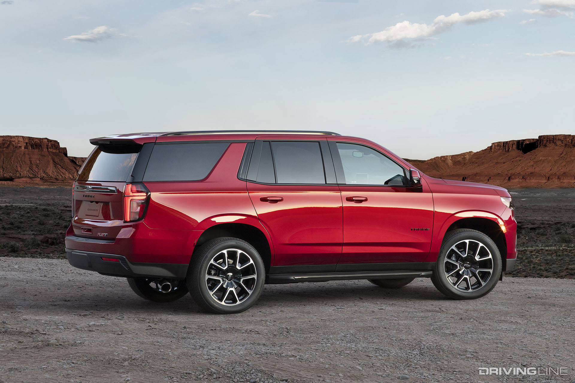 2021 Chevy Tahoe RST Red