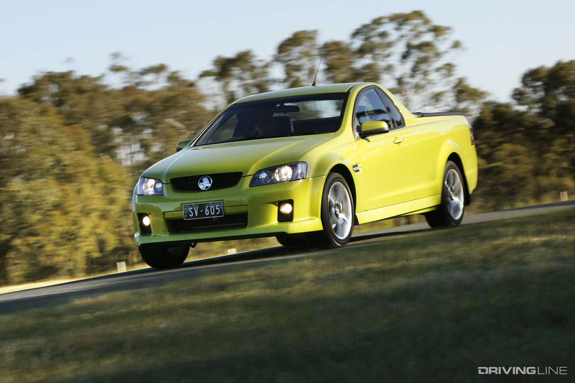 Holden Commodore Ute Yellow