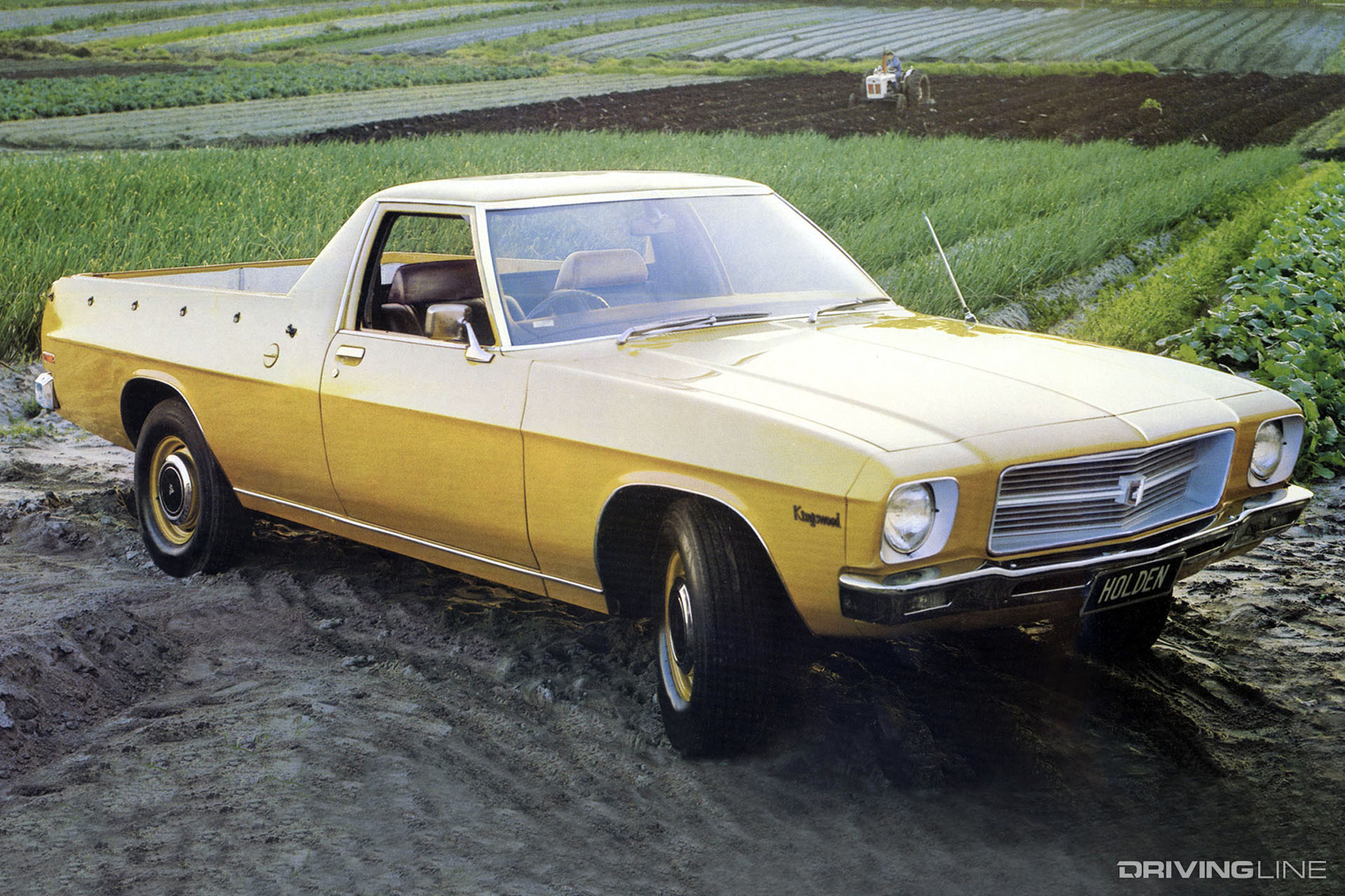 Holden Kingswood Ute Yellow