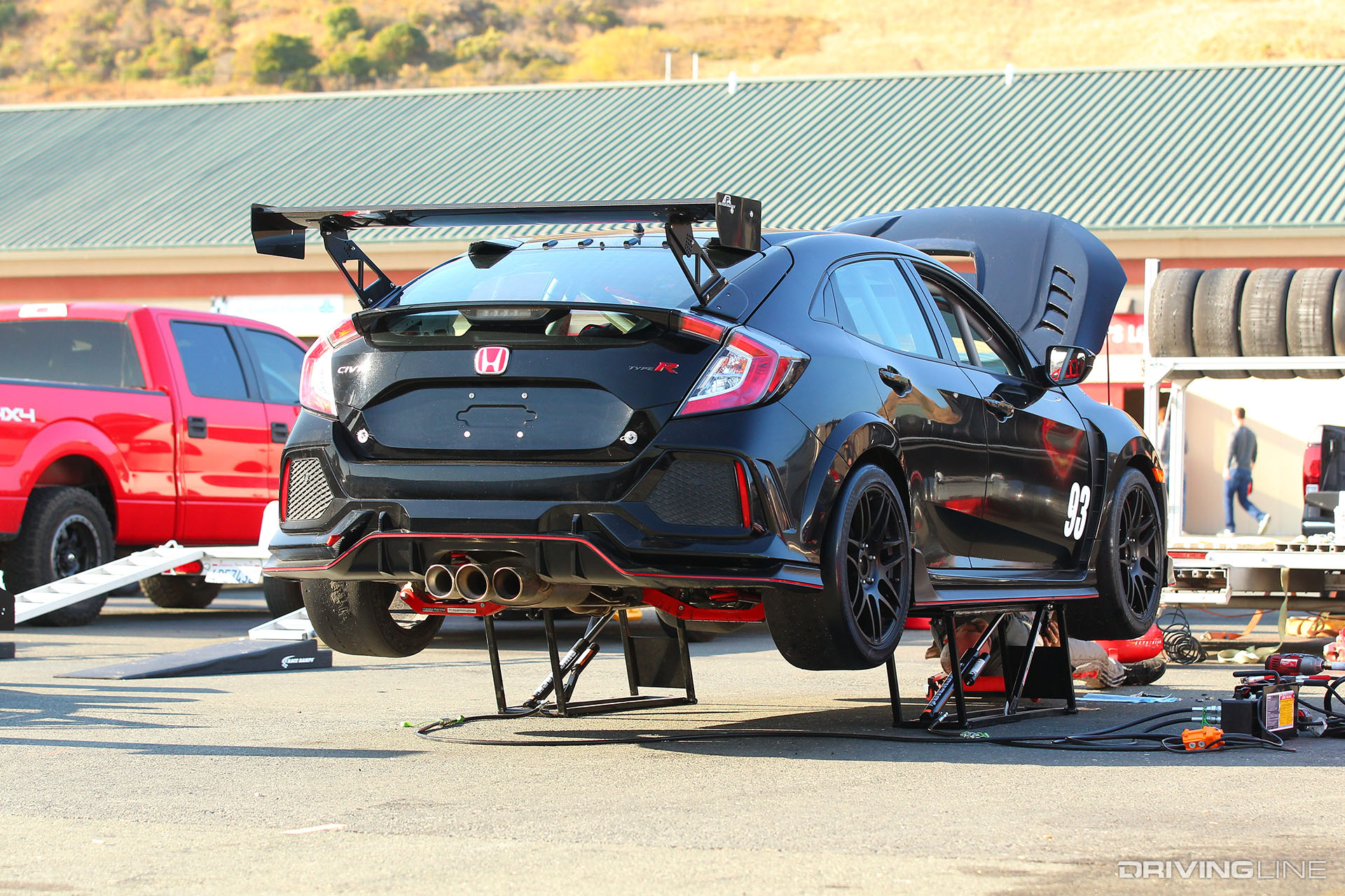HPD Honda Civic Type R TC Rear View