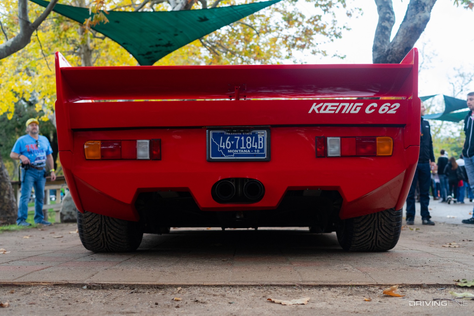 rear of Koenig-Specials Porsche C62