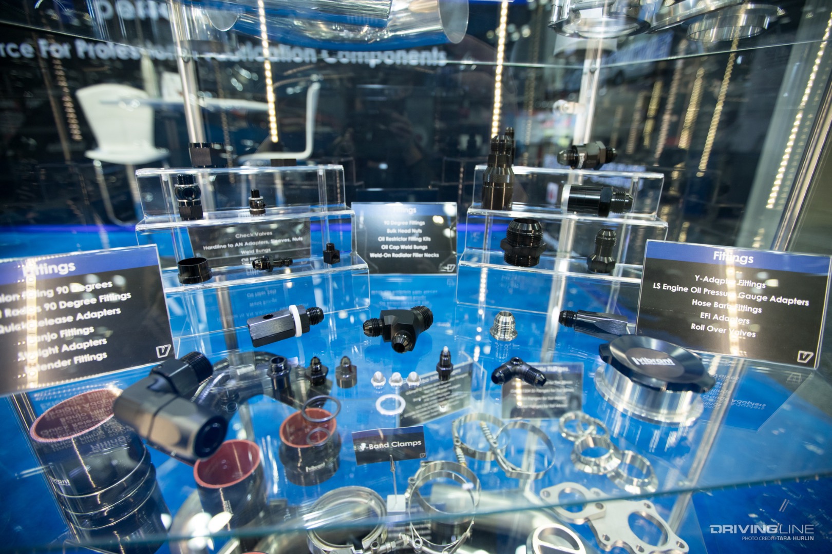 Vibrant Performance fittings display at PRI 2019