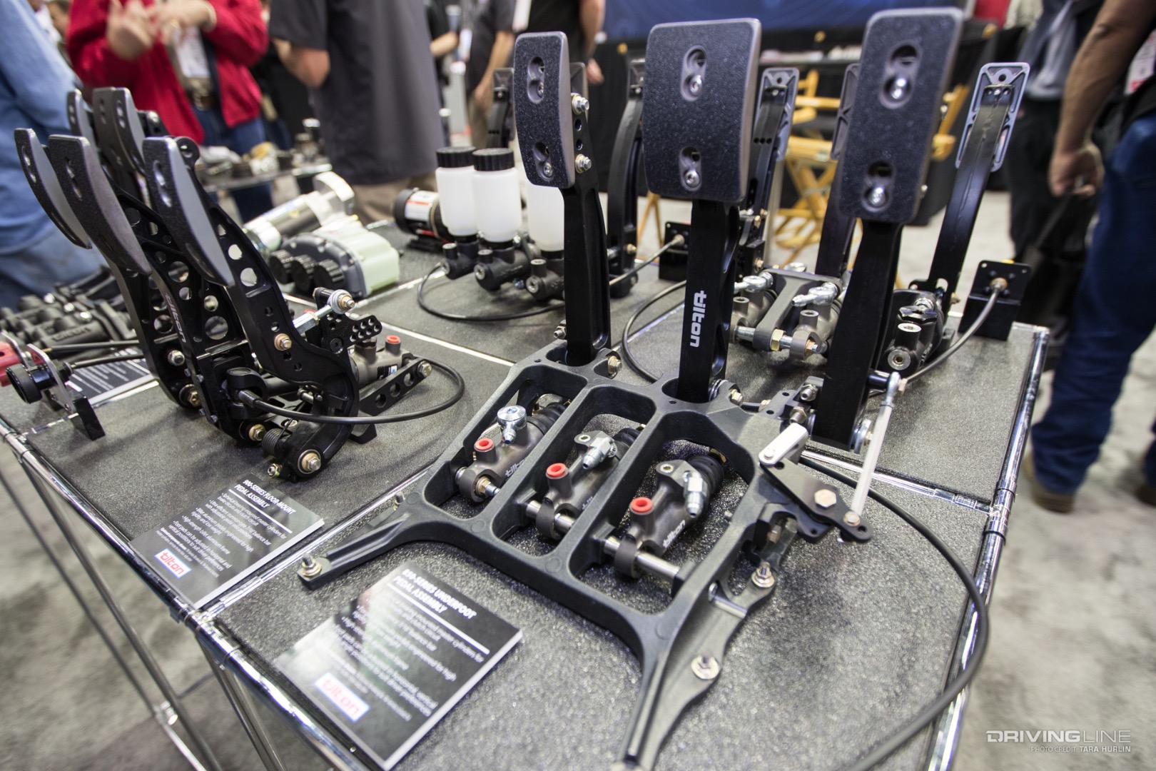 Tilton Underfoot Pedal Assemblies displayed at PRI 2019