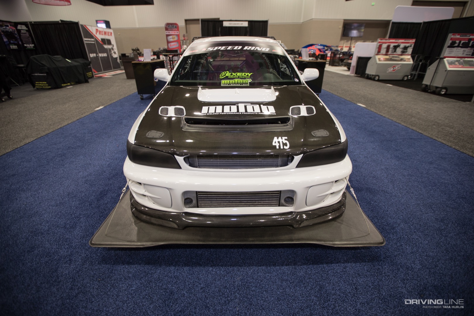 Twin-turbo rotary Subaru "Panda Express" at PRI Show 2019