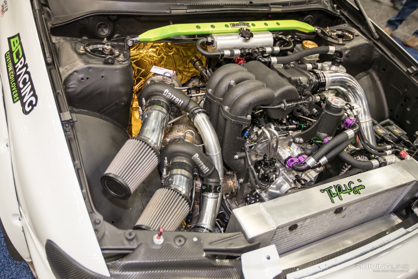 Twin-turbo rotary Subaru "Panda Express" at PRI Show 2019