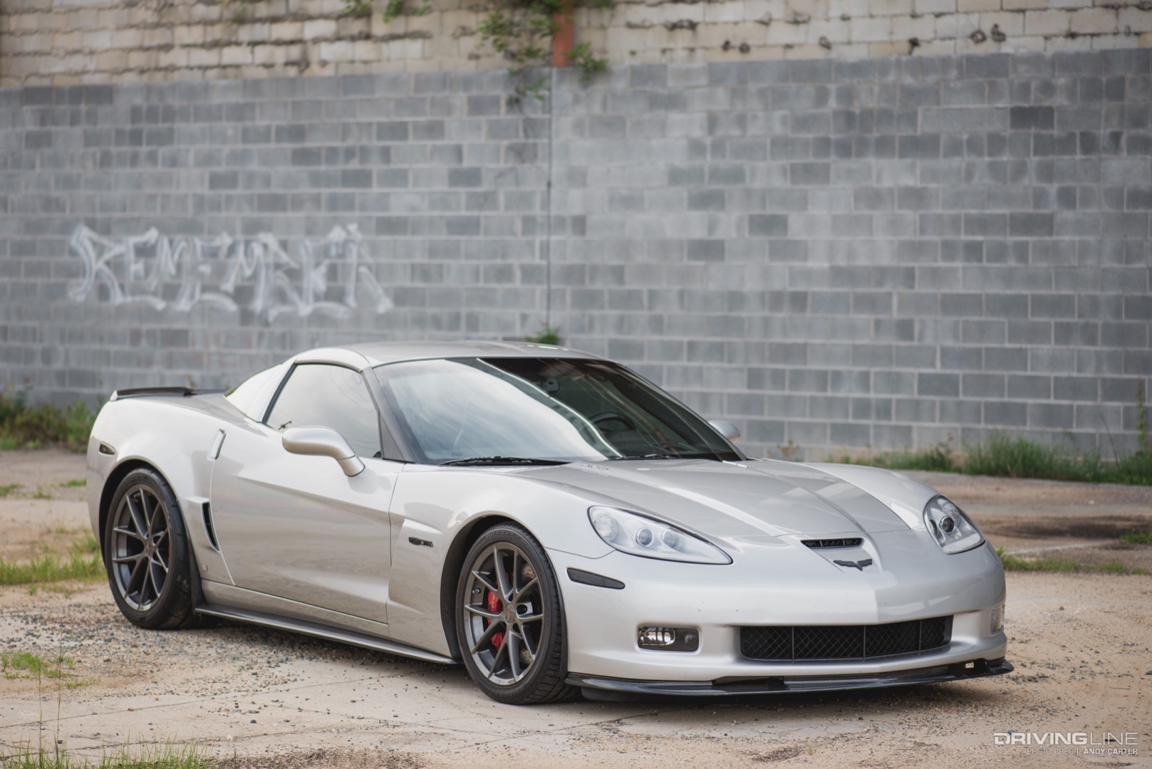 Silver 2007 Corvette Z06