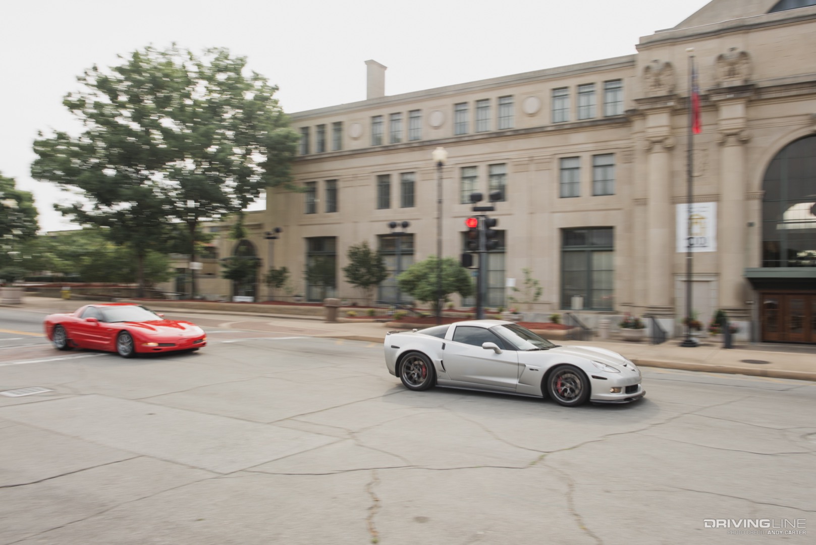 Corvette Rolling Shot