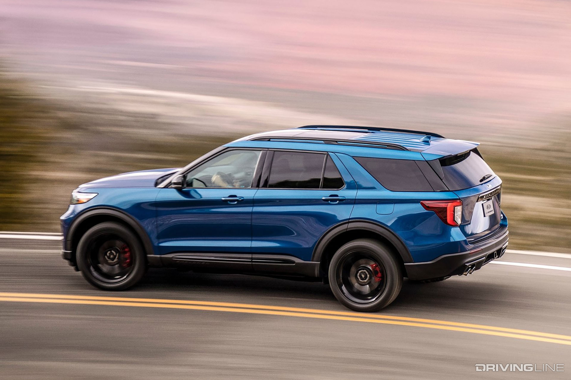 2020 Ford Explorer ST Blue