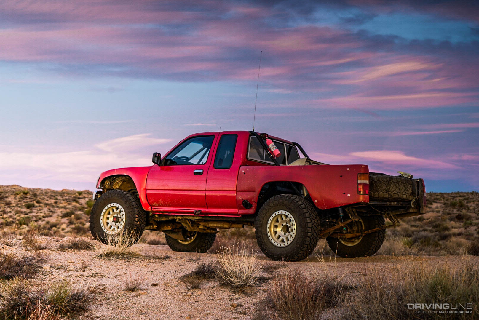 Matt's Toyota Pickup on Ridge Grapplers