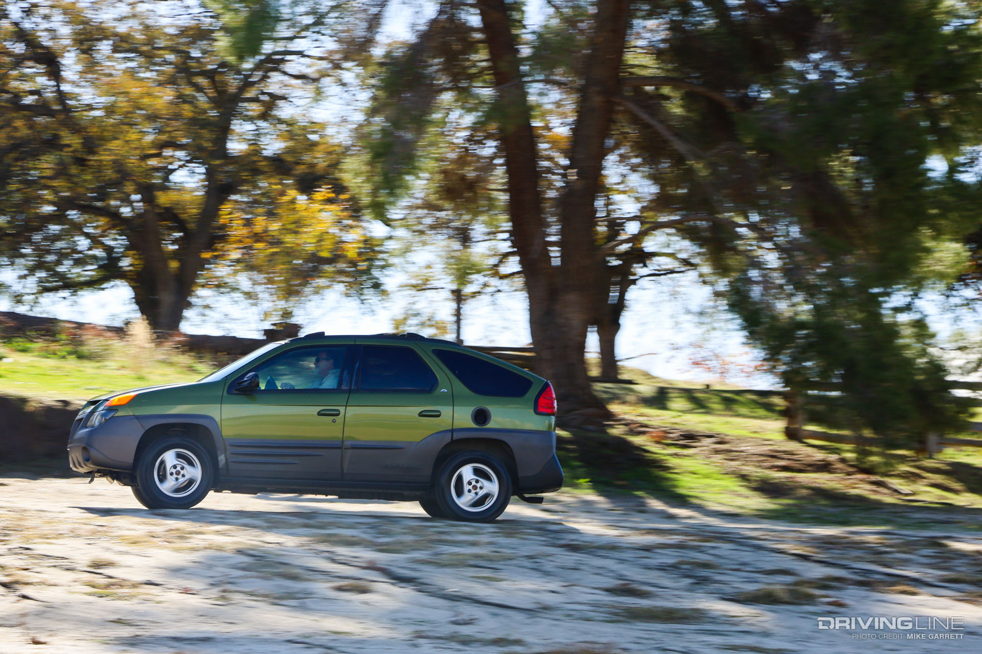 2001 Pontiac Aztek Green