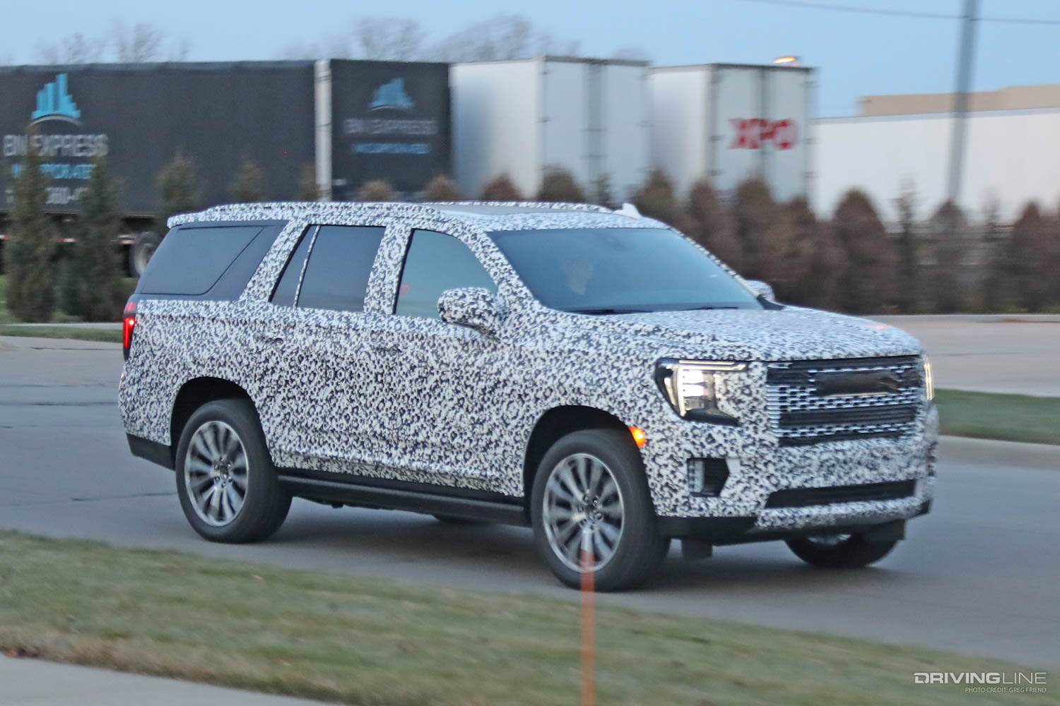 2021 Yukon Denali Spy Photo passenger side