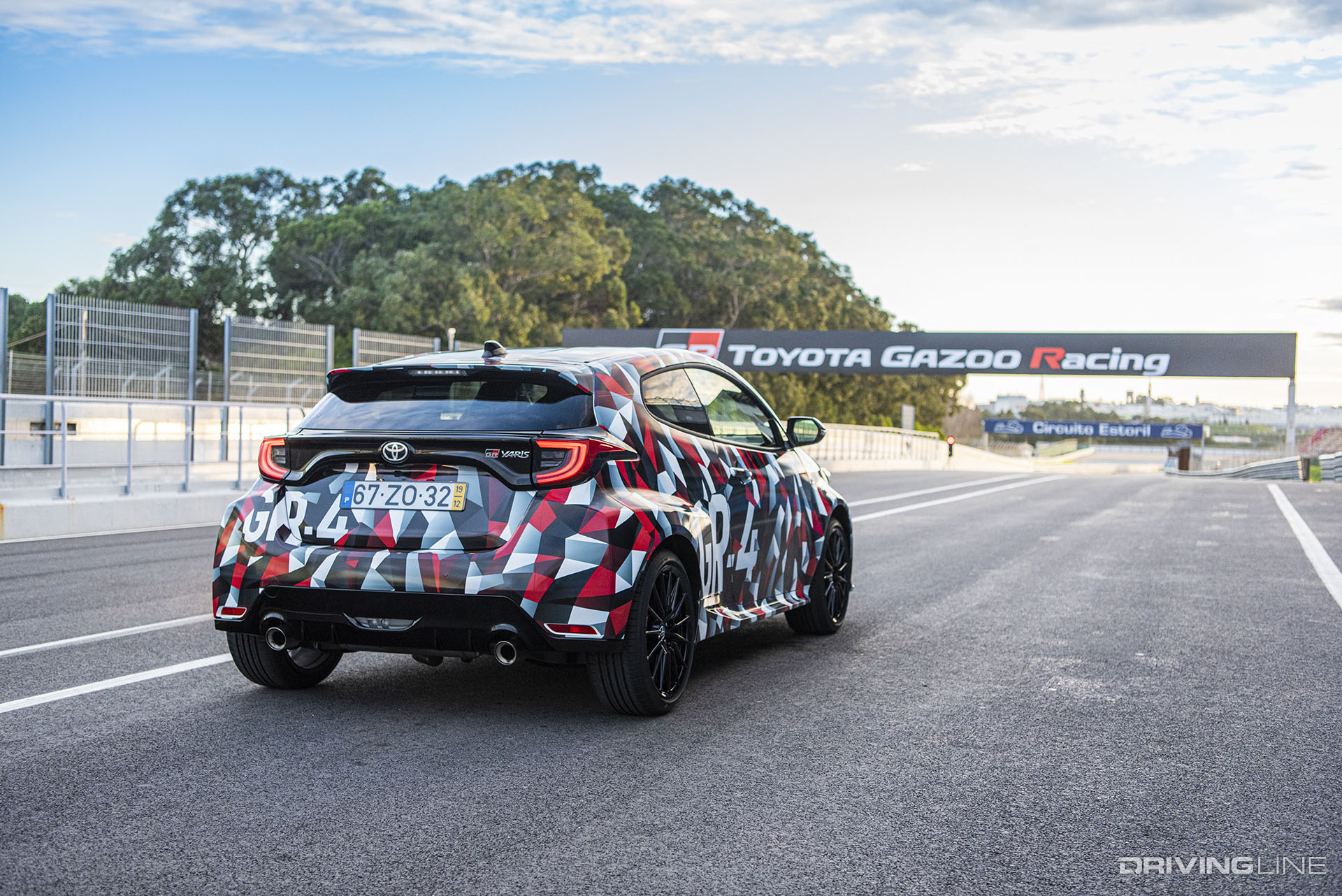 2020 Toyota Yaris GR Prototype rear