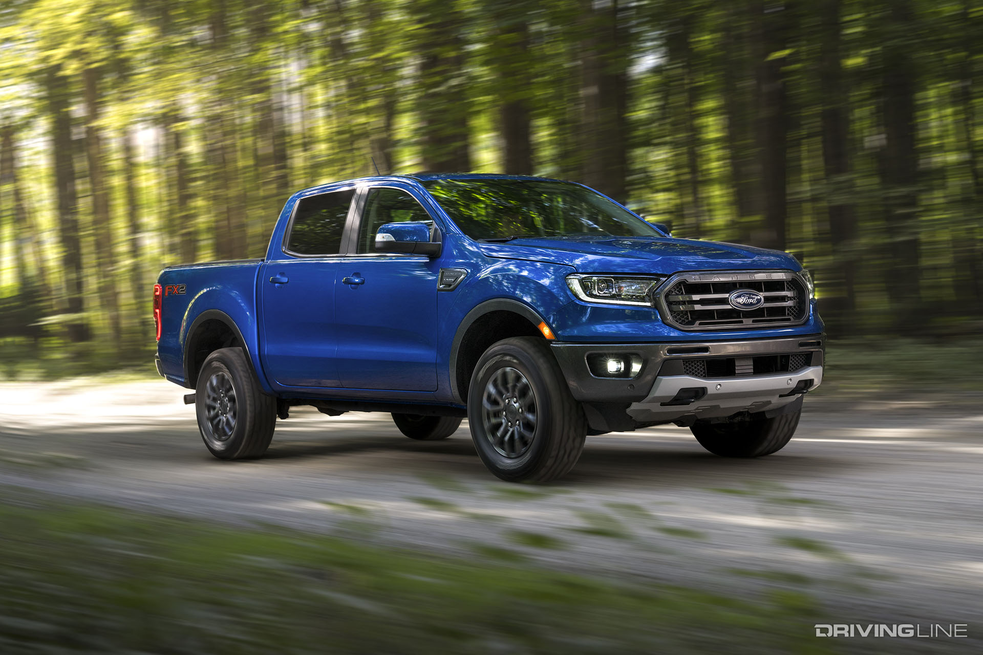 2020 Ford Ranger Blue