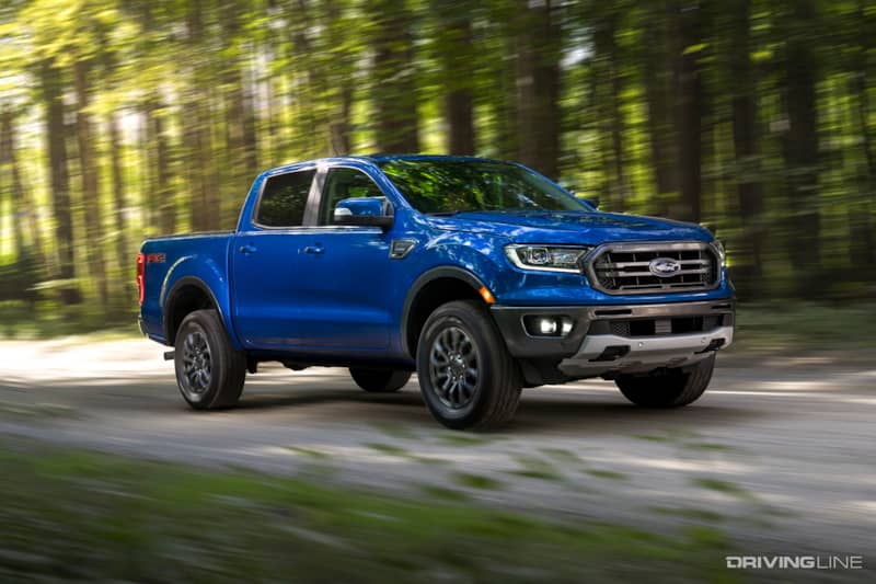 2020 Ford Ranger Blue