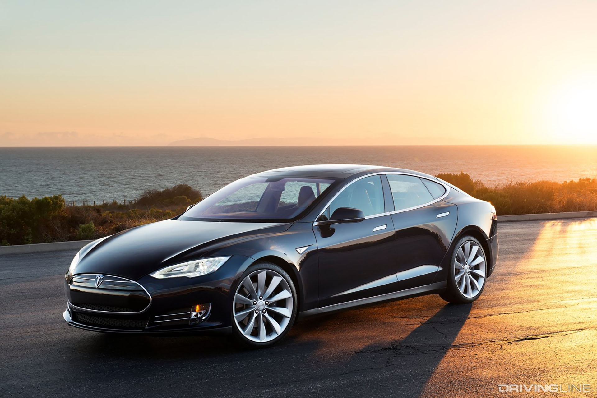 2012 Tesla Model S Black