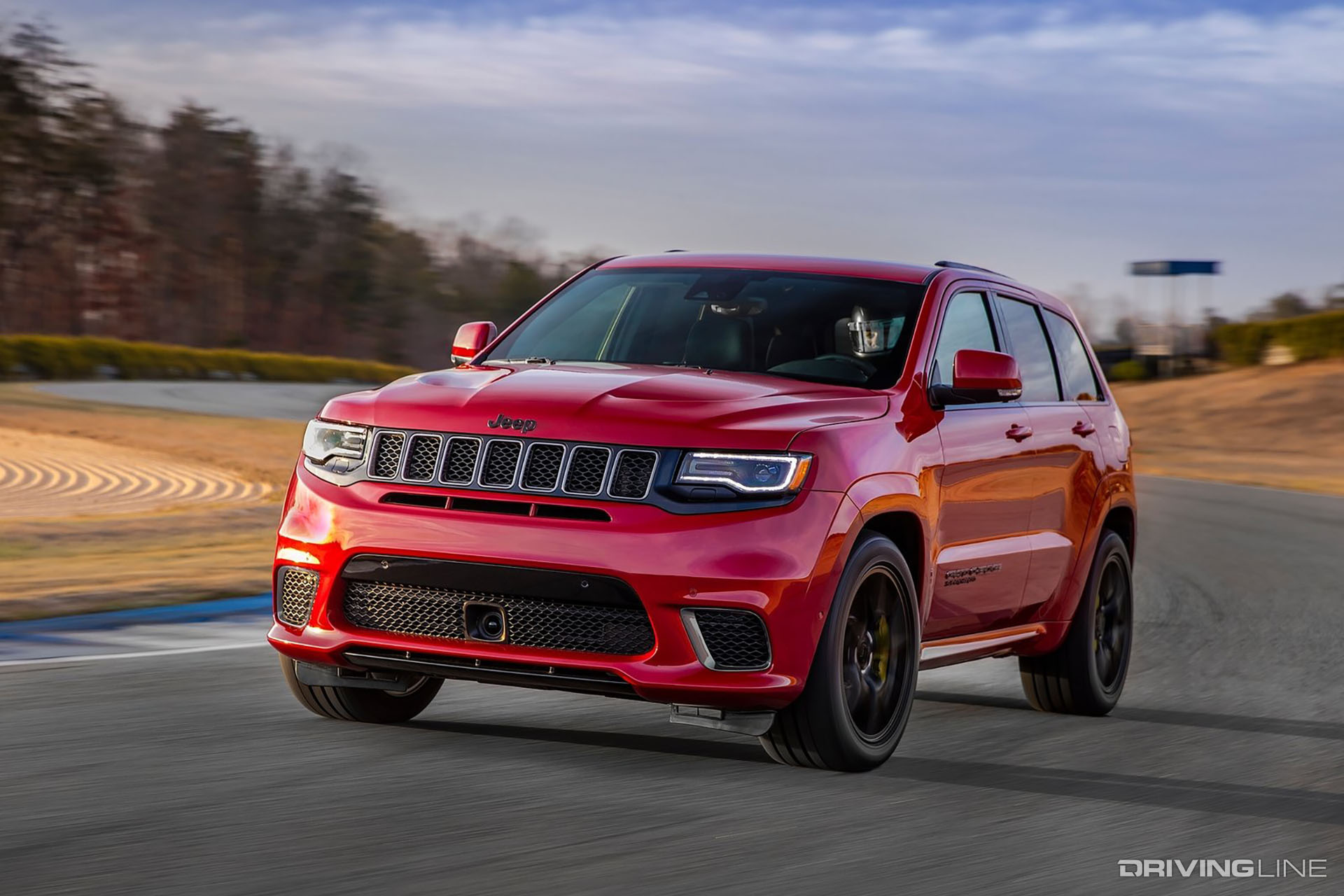 Jeep Grand Cherokee Trackhawk Red