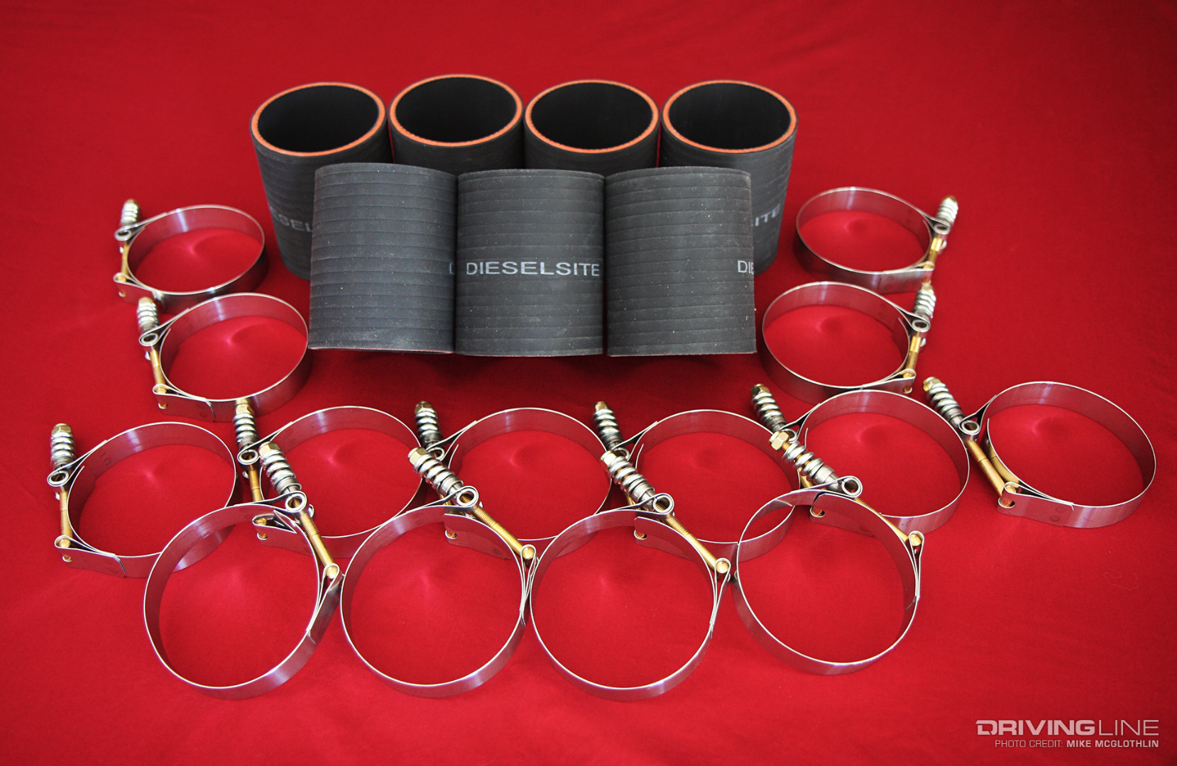 Power Stroke Intercooler Boots Clamps