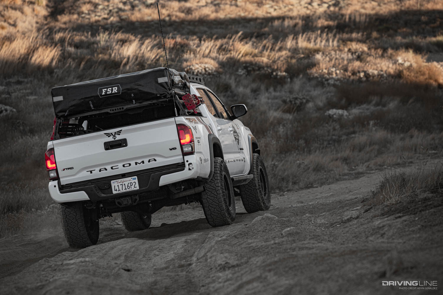 2017 Toyota Tacoma Overlanding rig rear
