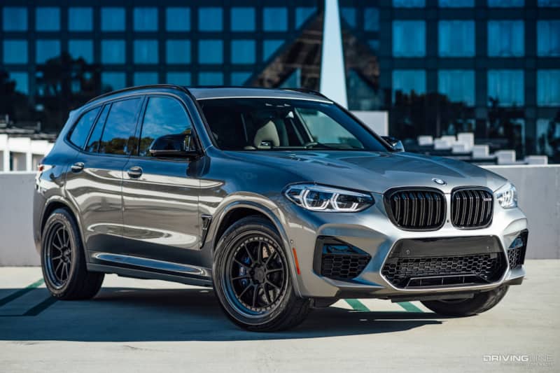 BMW X3 M Competition on Nitto NT420V Front 3/4