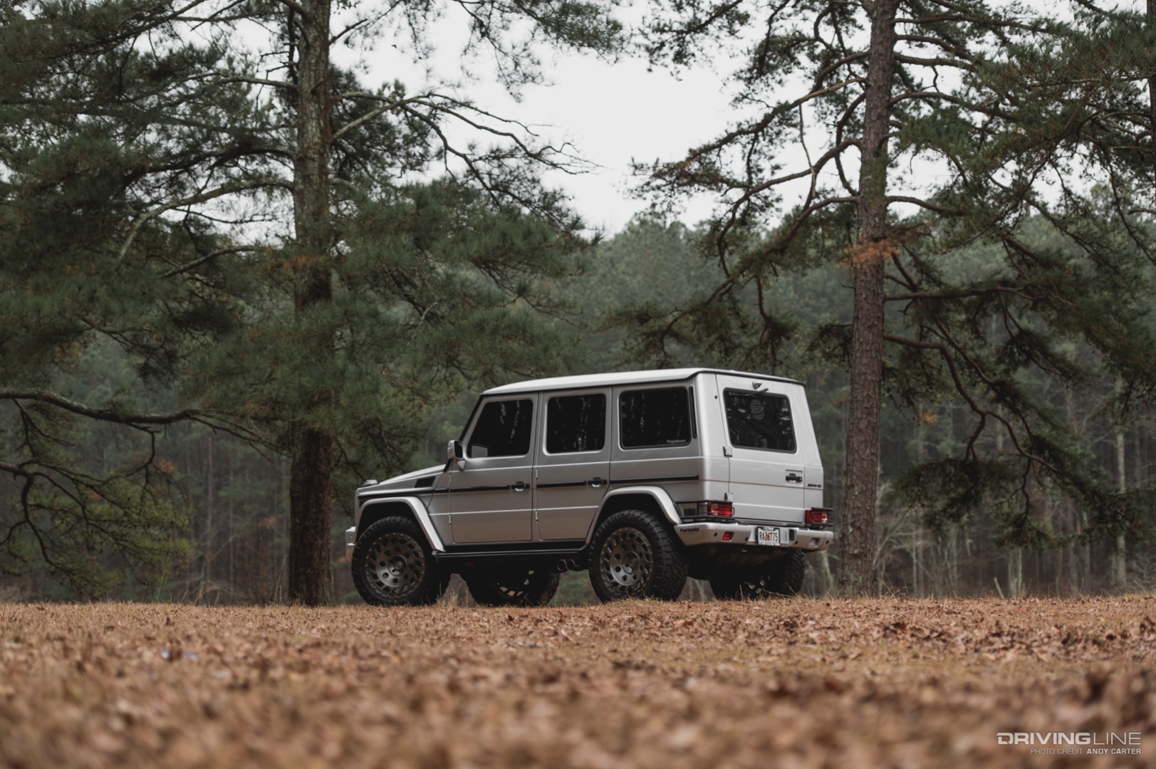 Mercedes-Benz G55 rear shot