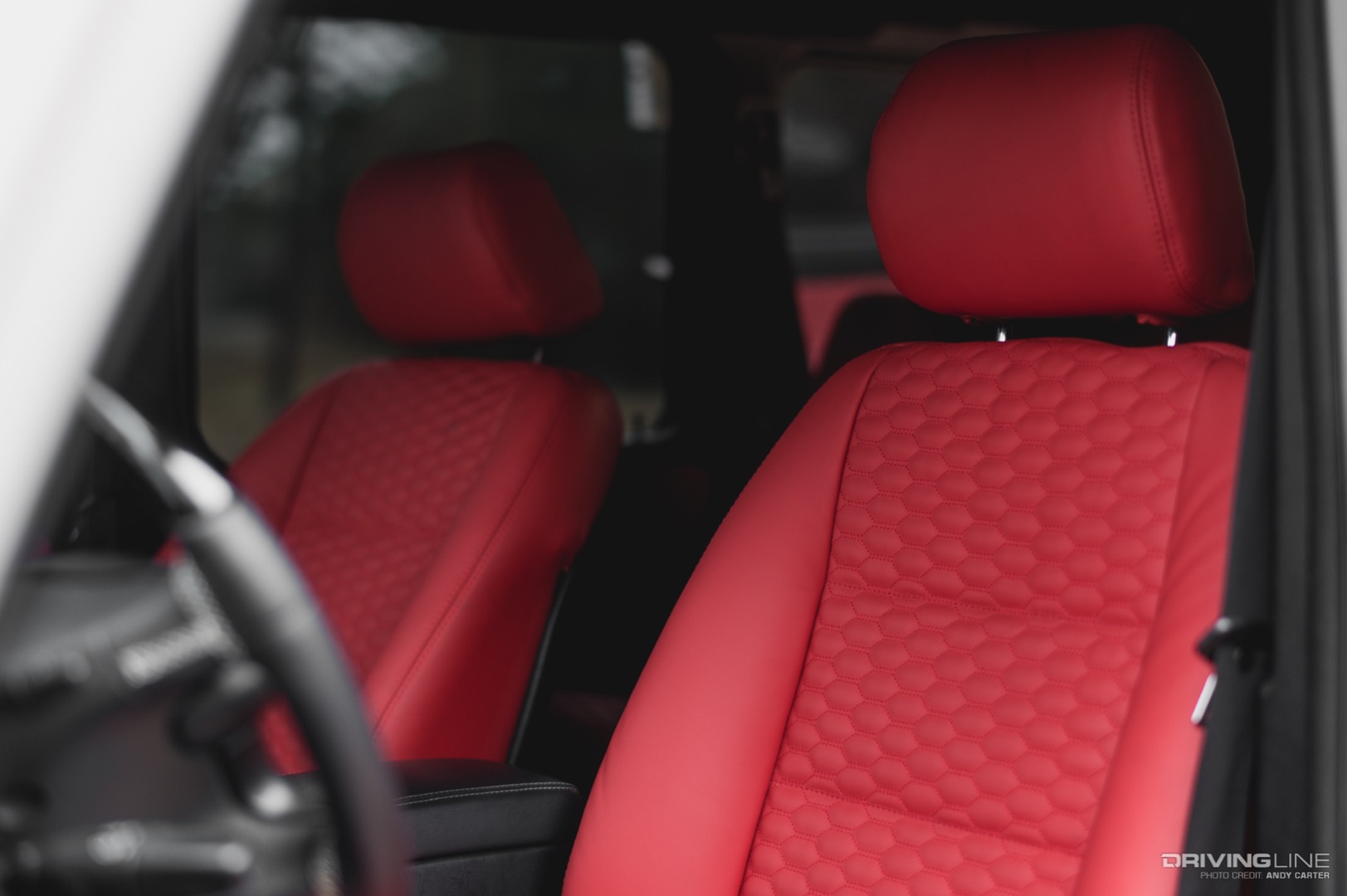 G55 with red interior