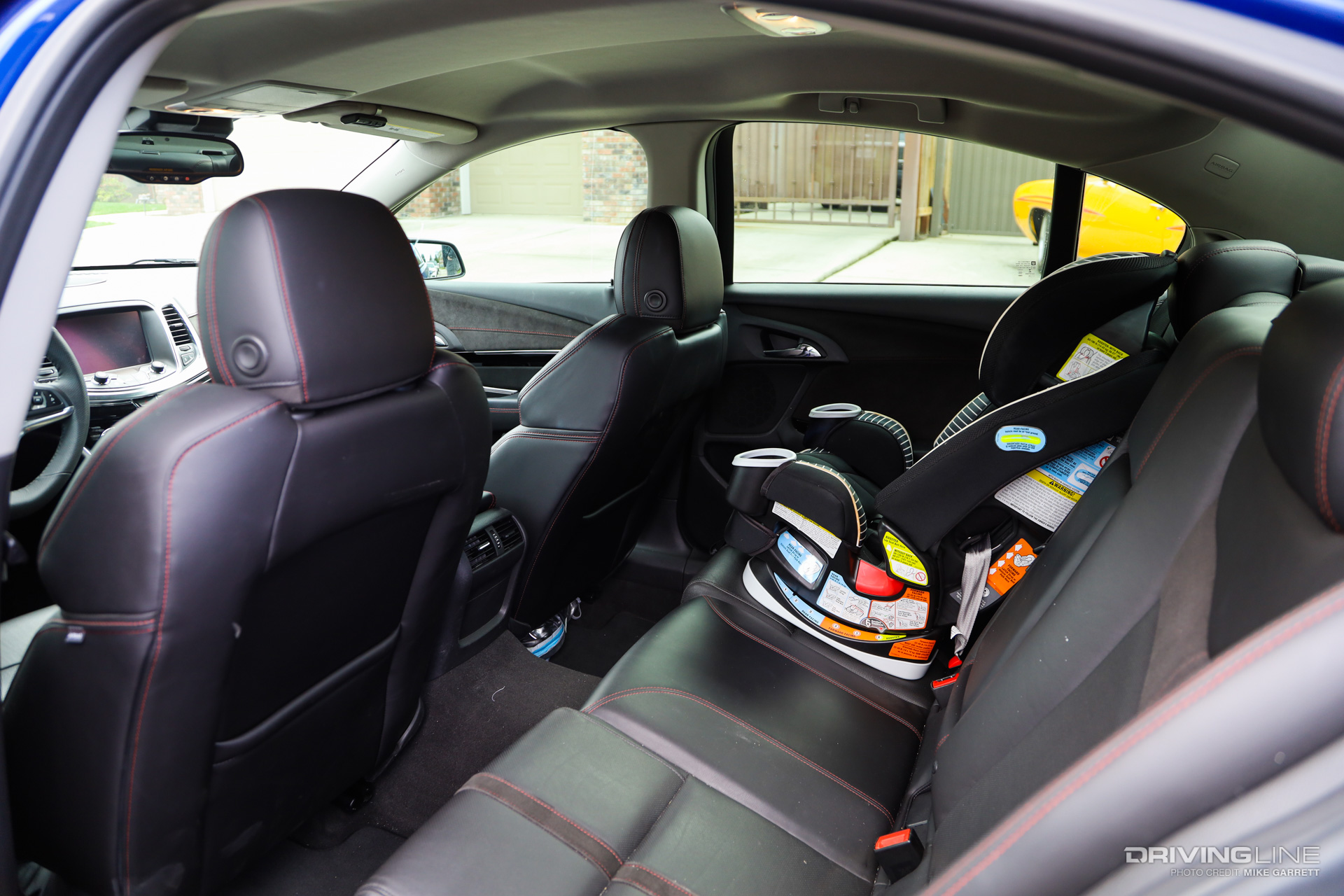 2016 Chevy SS Rear Seat