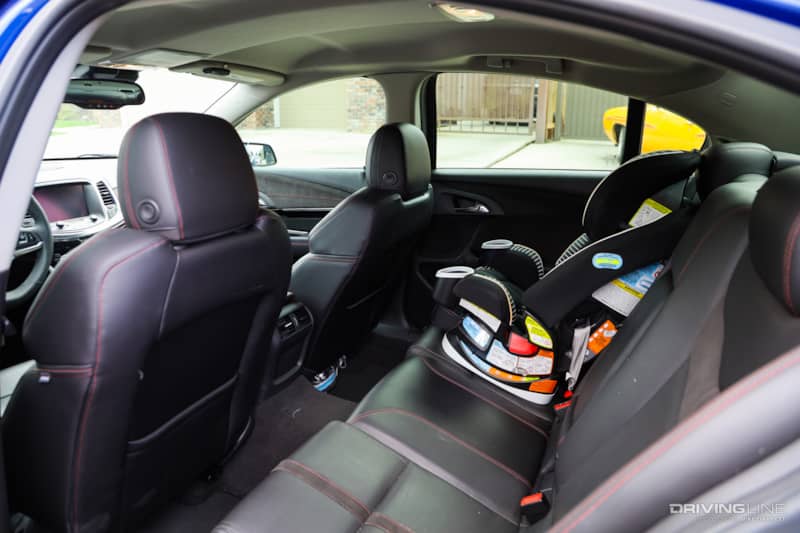 2016 Chevy SS Rear Seat